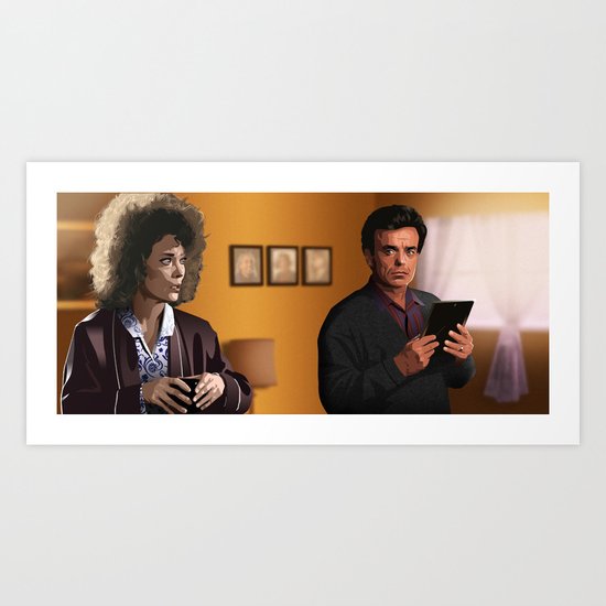 Interior Palmer Art Print