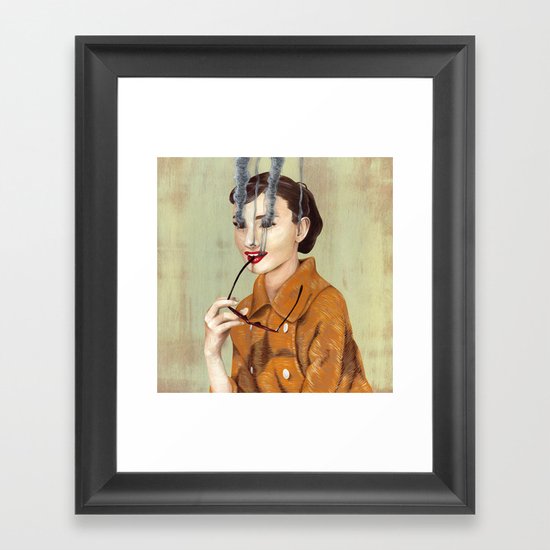Audrey Hepburn Framed Art Print