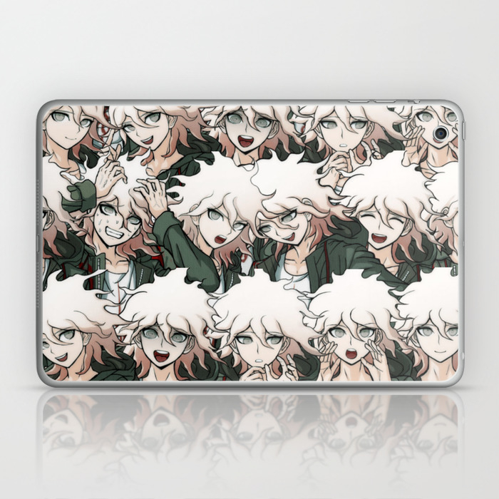 Nagito Komaeda Laptop Ipad Skin By Raybound420 Society6 Here you have some danganronpa wallpaper that i did yesterday. nagito komaeda laptop ipad skin by raybound420