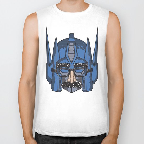 robot in disguies Biker Tank