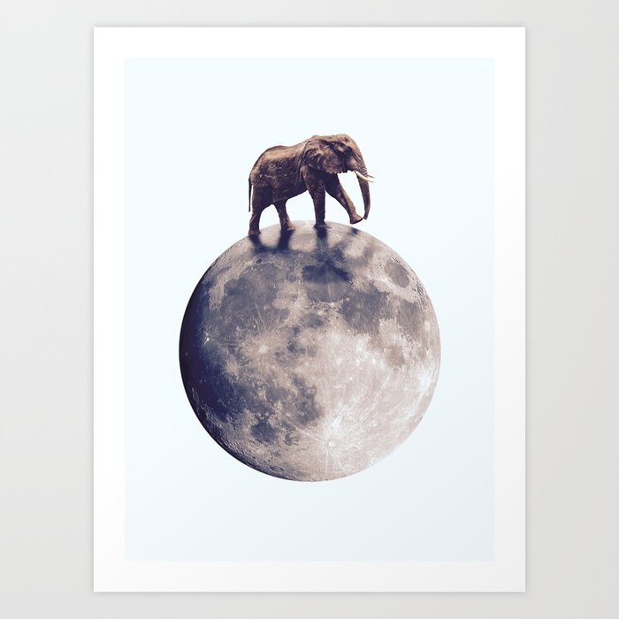 Out of Place and Doing Just Fine Art Print