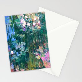 water lilies : Monet Stationery Card