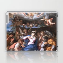 The Adoration of the Shepherds Annibale Carracci Adorazione dei Pastori  Laptop Skin