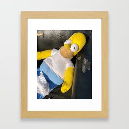 Dirt Simpson Framed Art Print