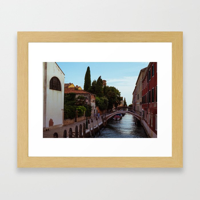Stroll in Giudecca Framed Art Print