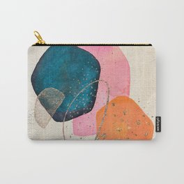 Abstract Watercolor Shapes Carry-All Pouch