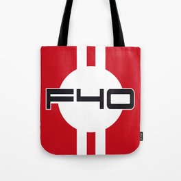 F40 Racing Design Tote Bag