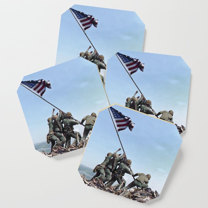 Iwo Jima Color Coaster