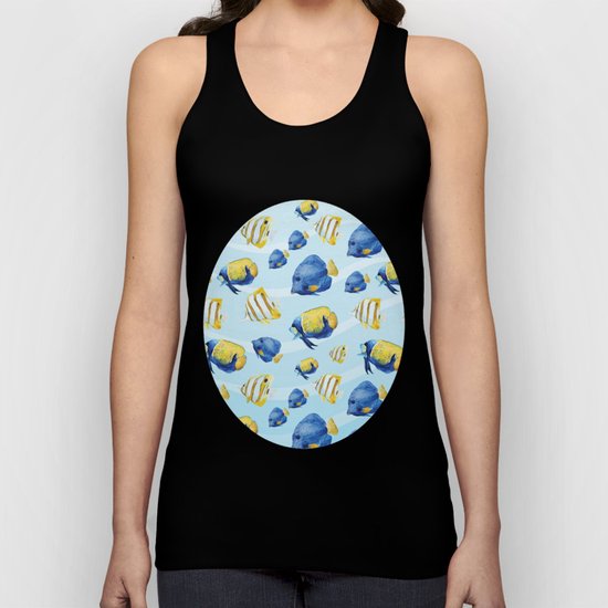 Marine Pattern 08 Unisex Tank Top