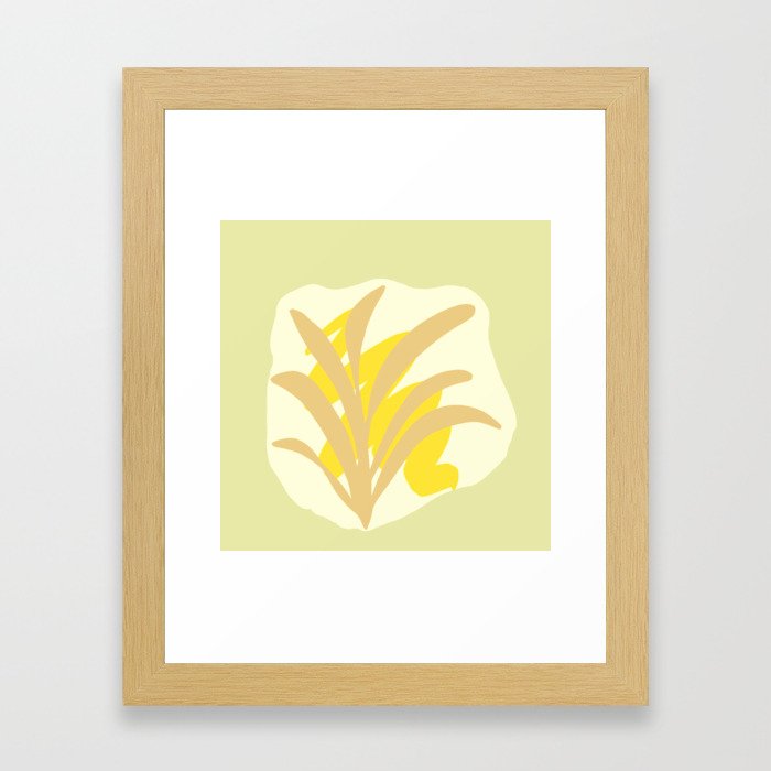 Lemon Juice Framed Art Print