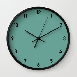 Wall clock emerald 2 Wall Clock