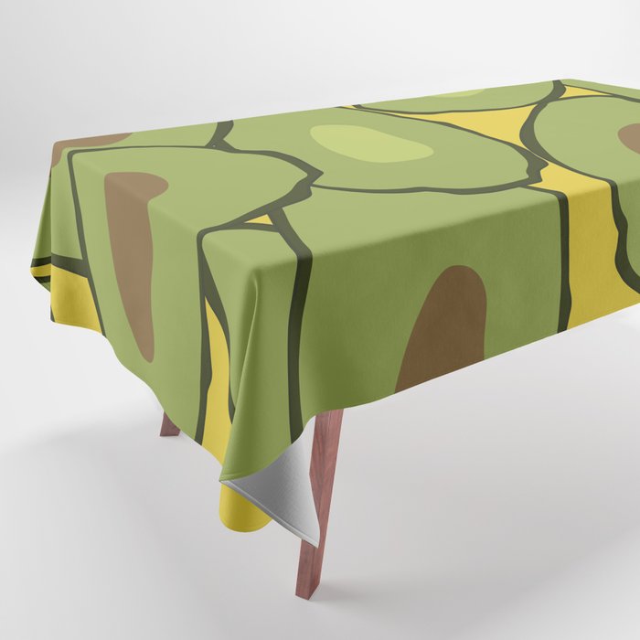 Avo - Minimalistic Avocado Design Pattern Tablecloth