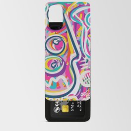 Listen to the voice of Love Colorful Graffiti Tribal Art Android Card Case
