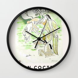 Jean Cocteau - Le Christ de Villefranche, Exhibition Poster, Vintage Wall Clock | Modern Art, Contemporary, Vintage, Jean Cocteau, Famous Painter, Poster, Realism, Art, Museum Print, Painting 