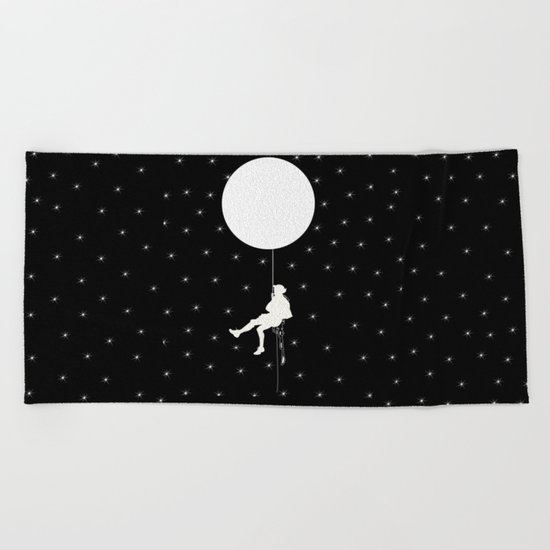 Moon Beach Towel