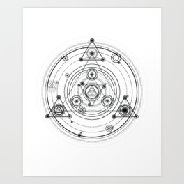 Sacred Geometry Art Prints For Any Decor Style Society6