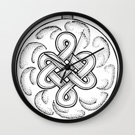 Celtic Knot Bauble Wall Clock