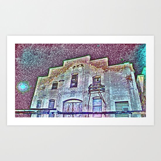 time (in the past) Art Print