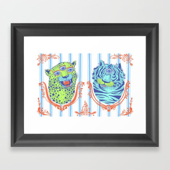 Stephan and Steve Framed Art Print