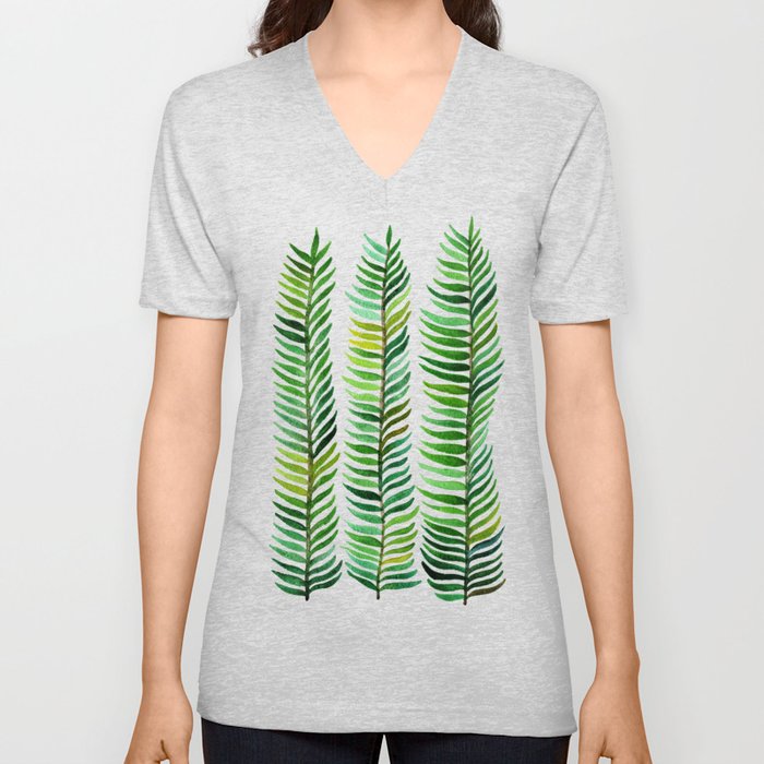Seaweed V Neck T Shirt