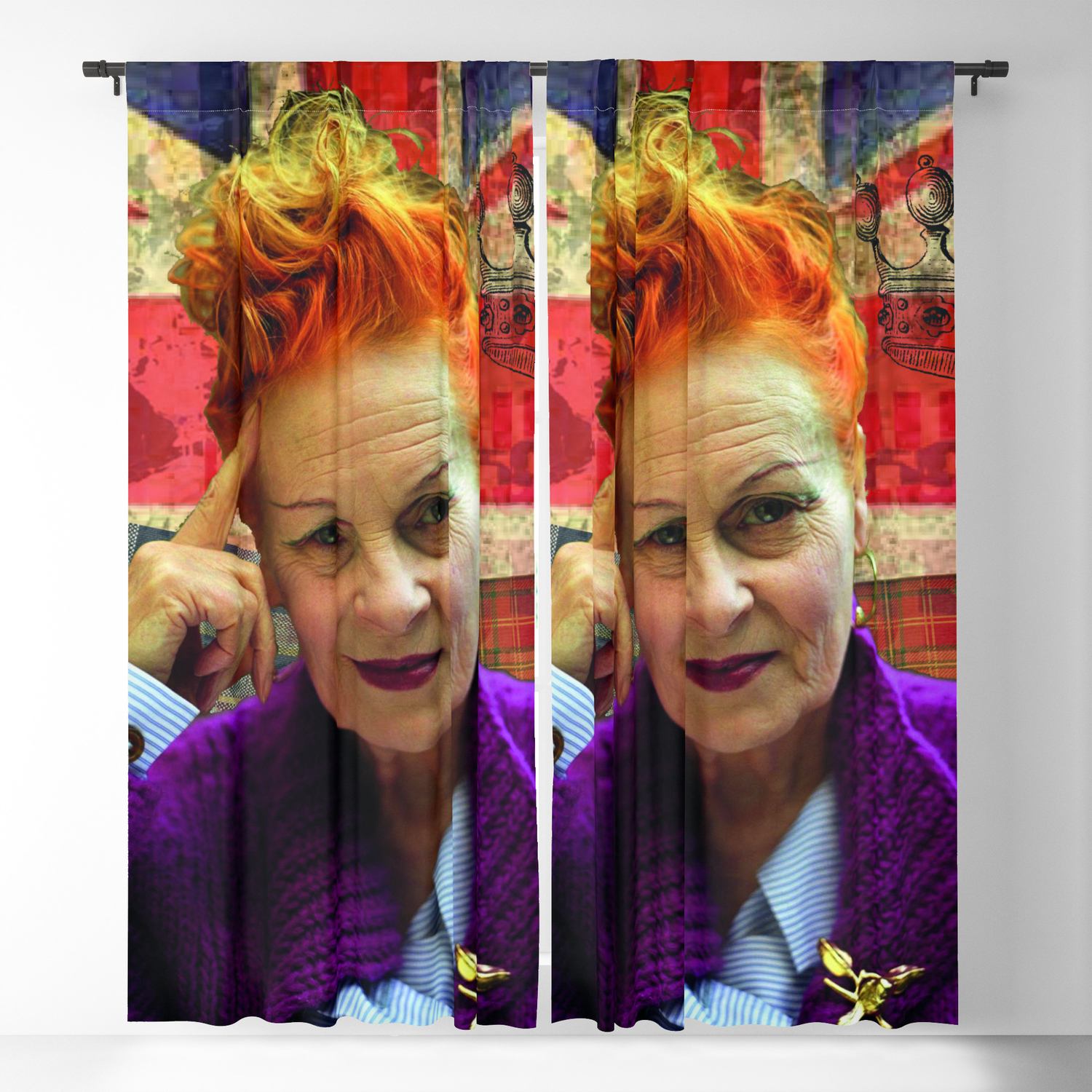 Vivienne Westwood London England Climate Blackout Curtain By Muycote Society6 Vivienne Westwood London England Climate Blackout Curtain By Muycote Society6