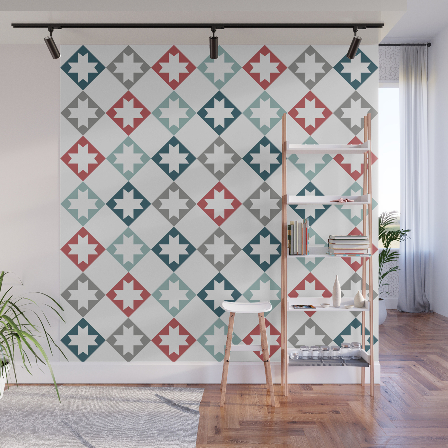 Modern Farmhouse Quilt Pattern Vintage Inspired Northstar And