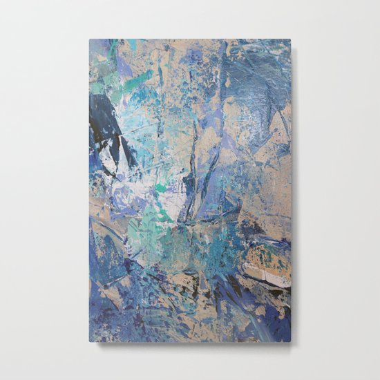 Clash of Tides (3 of 3) Metal Print
