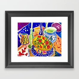 Easter Table Framed Art Print