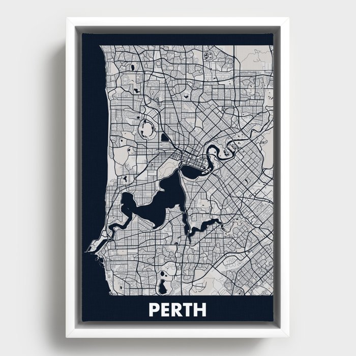 Perth Framed Canvas