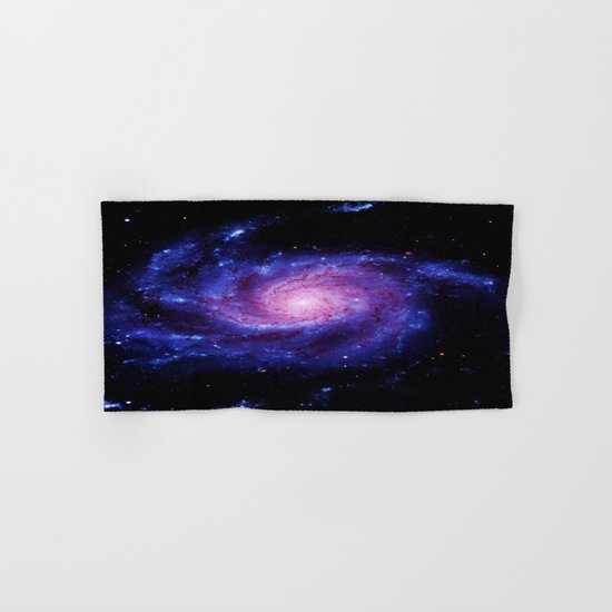 Spiral gAlAxy : Purple Blue Hand & Bath Towel