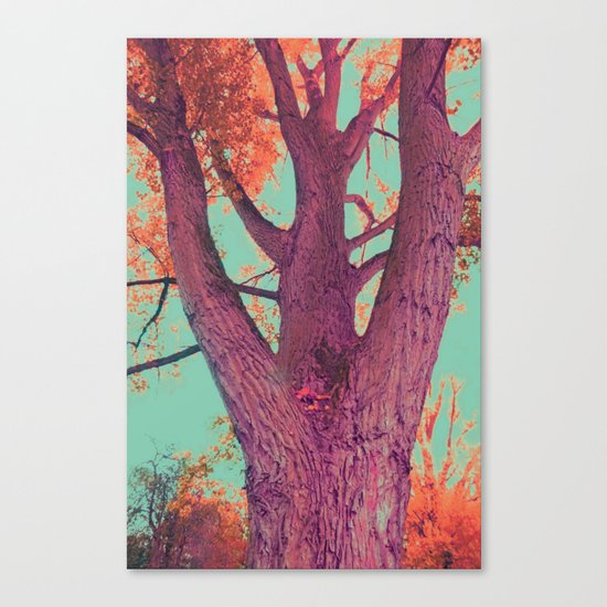 Power tree of love and life Canvas Print