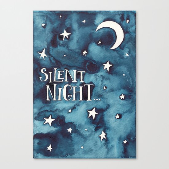 Silent Night... Canvas Print