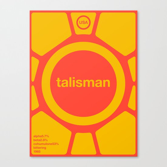 talisman single hop Canvas Print