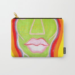 Rainbow Lady Carry-All Pouch