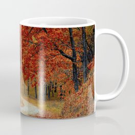 Red Autumn Mug