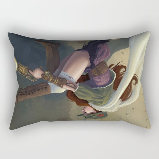 Fire! Rectangular Pillow