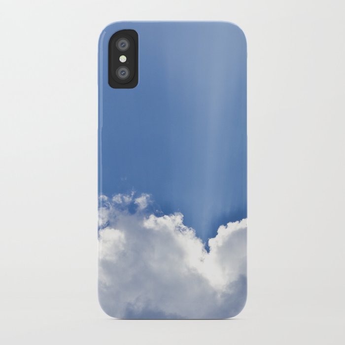 Clouds over Seaside iPhone Case
