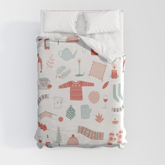 Hygge Cosy Things Duvet Cover