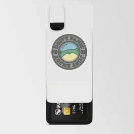 Frog in Porthole "Don't Panic Just Enjoy" Android Card Case