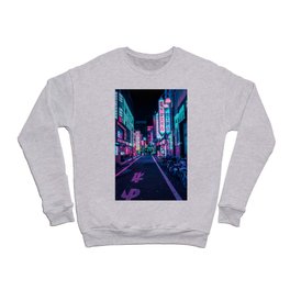 A Neon Wonderland called Tokyo Crewneck Sweatshirt
