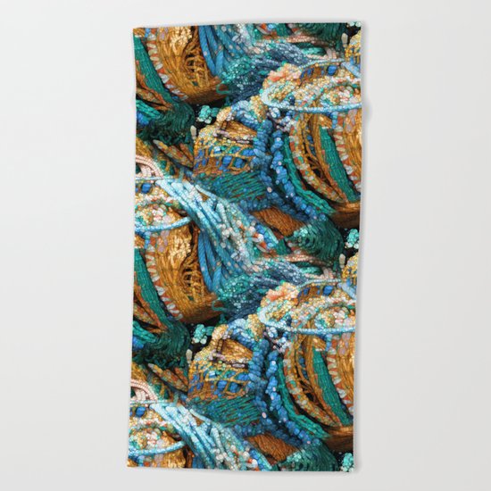 for I Will Catch You! Beach Towel