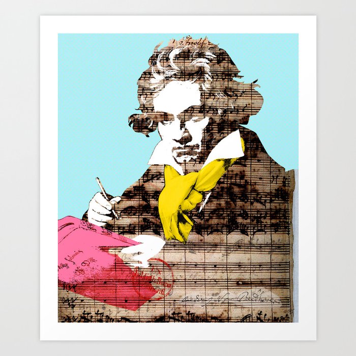 Ludwig van Beethoven 4 Art Print