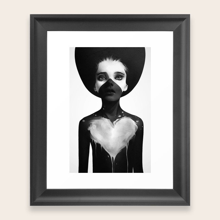 Hold On Framed Art Print by Ruben Ireland Society6