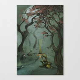 lonely leprechaun Canvas Print