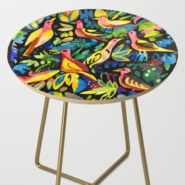 Exotic birds Side Table