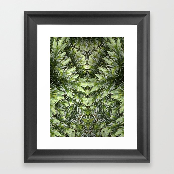 The Witch Of The Woods Framed Art Print