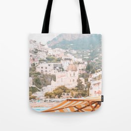 Positano, Italy Summer Time Photography Tote Bag