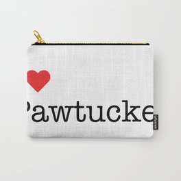 I Heart Pawtucket, RI Carry-All Pouch | Typewriter, Love, Graphicdesign, Heart, Ri, Pawtucket, White, Red, Rhodeisland 