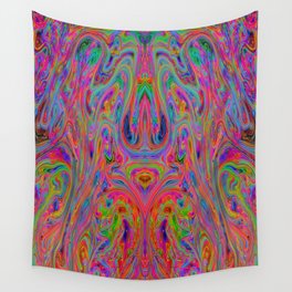 Psychedelic Spill 25 Wall Tapestry