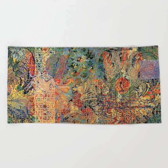 Nothingness to Hide Beach Towel